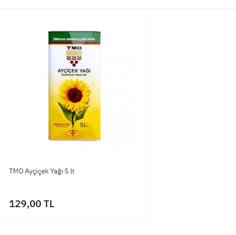 Toprak Mahsülleri Ofisi nden ayçiçek yağına dev indirim getirdi! 21 Mayıs a özel fiyat listesi vatandaşı sevindirdi