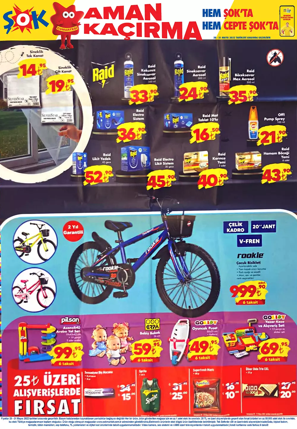 Bu hafta ŞOK a bakmadan alışveriş yapmayın! İşte ŞOK aktüel ürünler kataloğu 28 Mayıs 2022 fiyat listesi