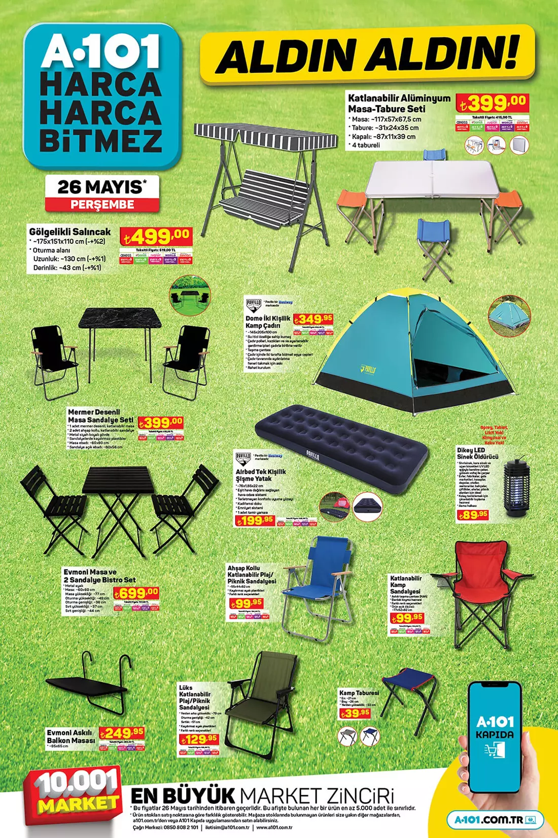 A101 aktüel ürünler kataloğunda bu hafta büyük çılgınlık var! İşte 26 Mayıs 2022 A101 aktüel ürünler fiyat listesi