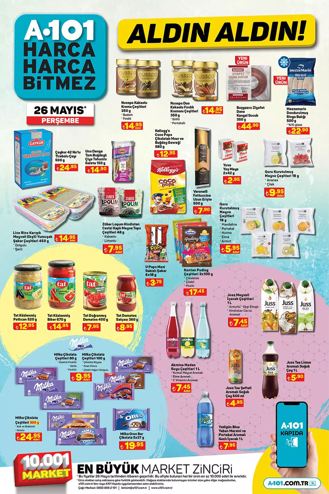 A101 aktüel ürünler kataloğunda bu hafta büyük çılgınlık var! İşte 26 Mayıs 2022 A101 aktüel ürünler fiyat listesi