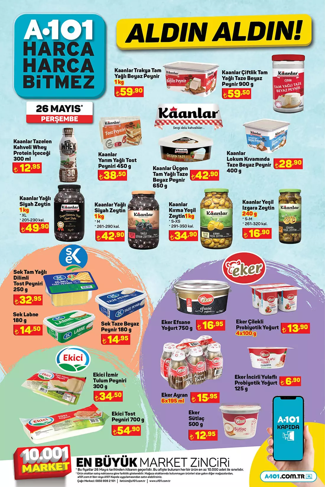 A101 aktüel ürünler kataloğunda bu hafta büyük çılgınlık var! İşte 26 Mayıs 2022 A101 aktüel ürünler fiyat listesi