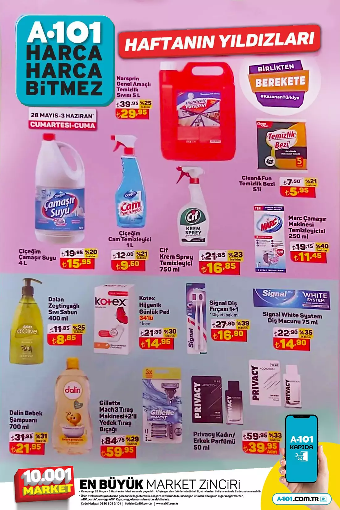 A101 Haftanın Yıldızları aktüel kataloğunda büyük indirim! İşte 28 Mayıs 2022 A101 aktüel ürünler kataloğu fiyat listesi