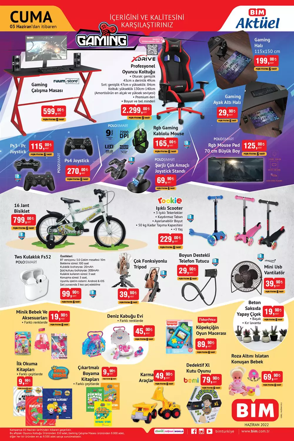BİM den kaçırılmayacak fırsat! BİM aktüel ürünler 3 Haziran 2022 kataloğu yayımlandı! İşte 3 Haziran 2022 fiyat listesi