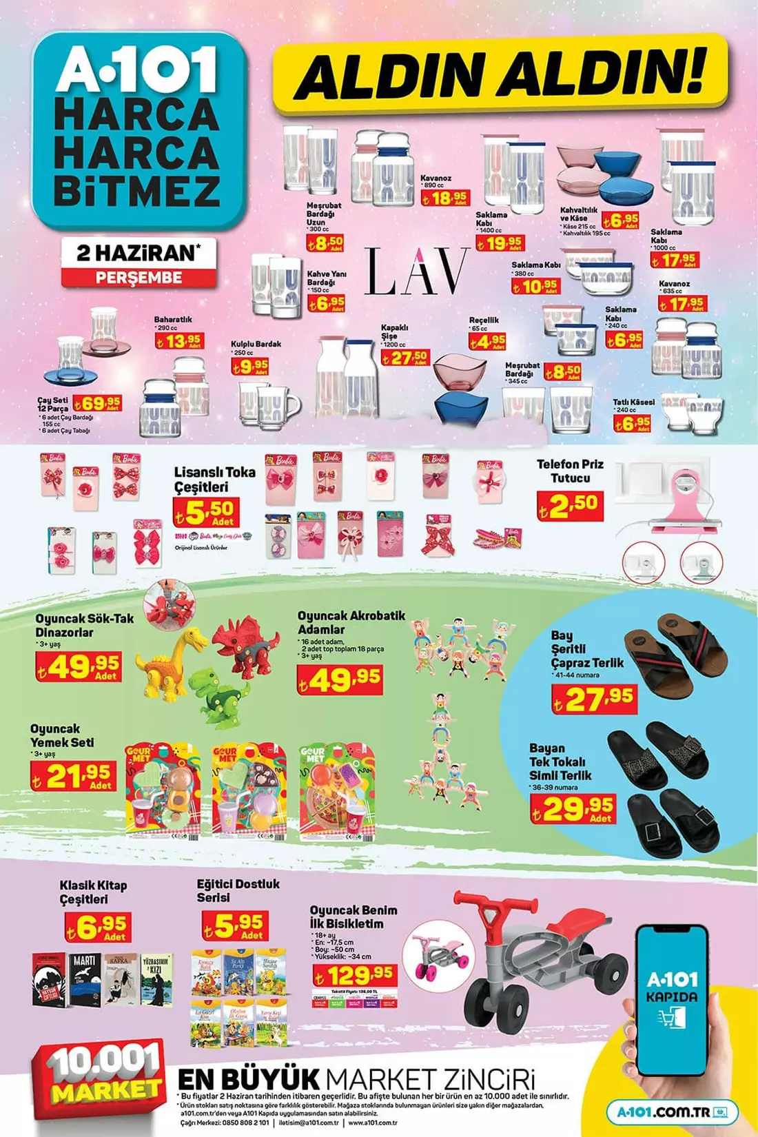 A101 2 Haziran 2022 aktüel kataloğu yayımlandı! Bu hafta A101 e hangi ürünler geliyor? İşte 2 Haziran 2022 fiyat listesi