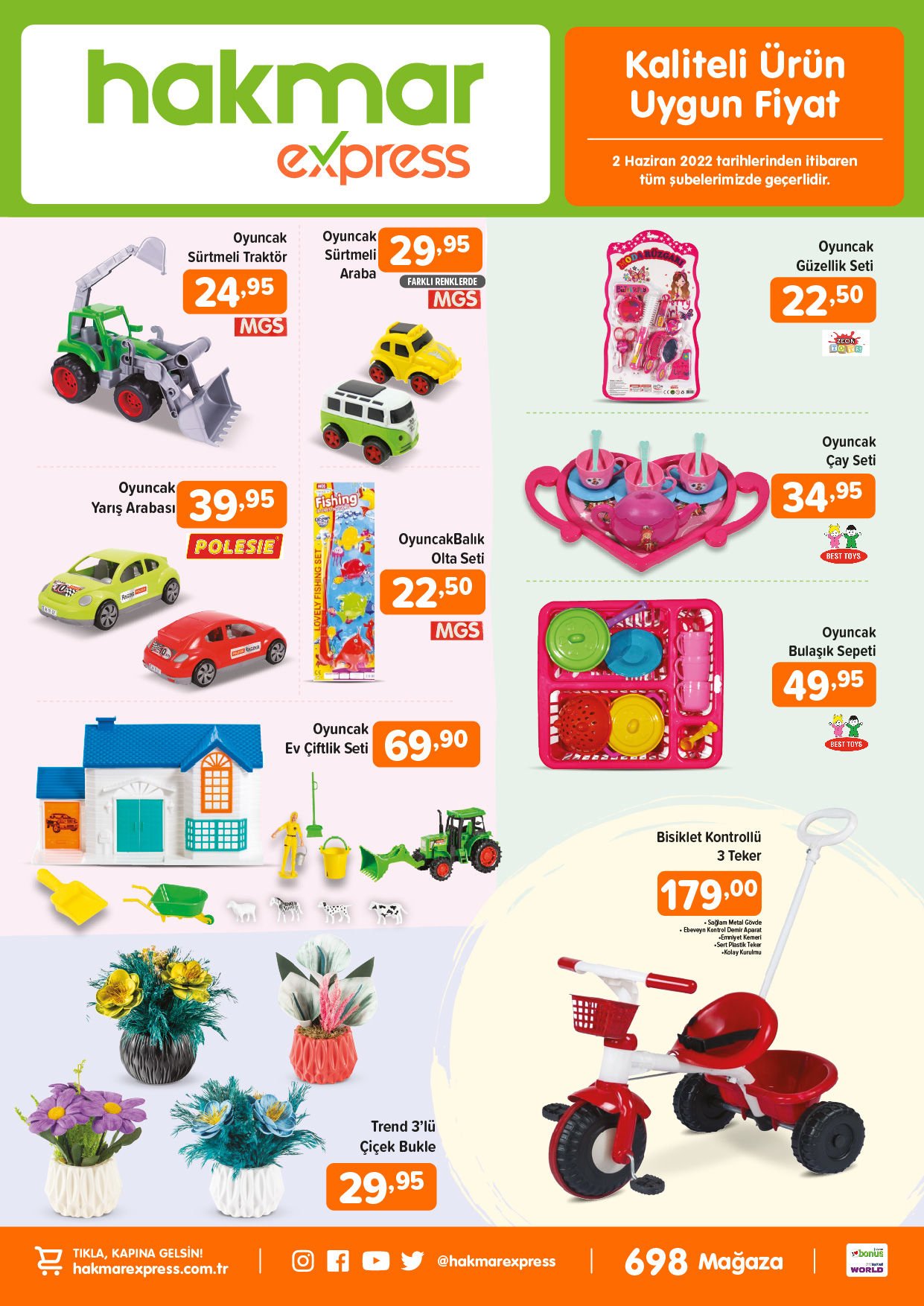 Hakmar Express aktüel ürünler kataloğu yayımlandı! Bu hafta Hakmar da neler var? İşte 2 Haziran 2022 fiyat listesi