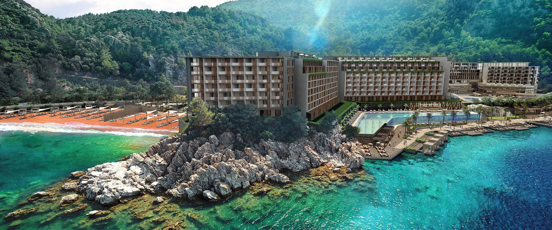 Marmaris Kızılbük Koyu nda yapılan dev otel projesinin perde arkası ortaya çıktı