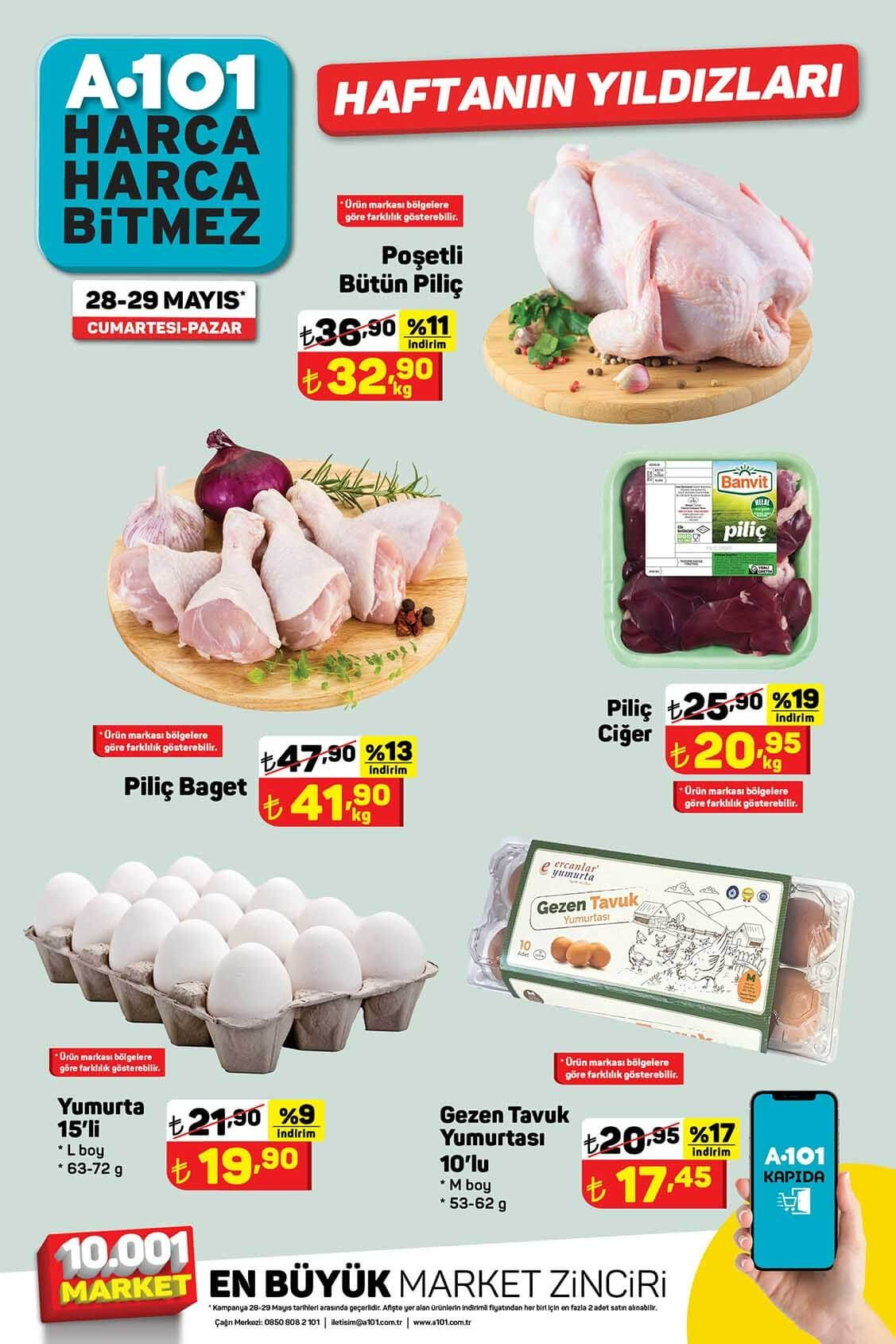 A101 Haftanın Yıldızları nda akılalmaz indirimler başladı! Dev kampanyayı kaçırmayın! 29 Mayıs 2022 fiyat listesi!