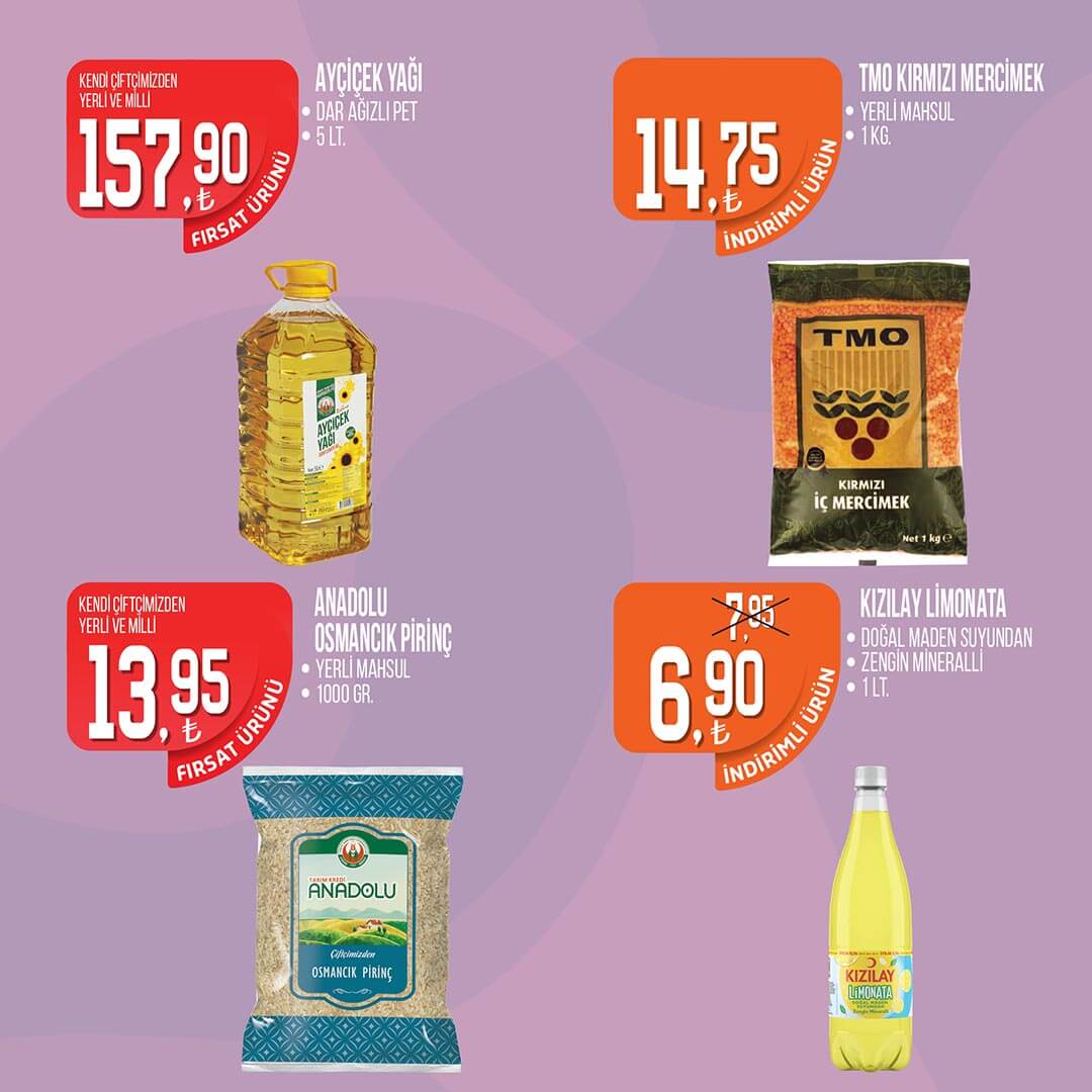 Tarım Kredi Kooperatifi nden çılgın kampanya! Ayçiçek yağı, kırmızı et, sebze indirimi! İşte 30 Mayıs 2022 fiyat listesi
