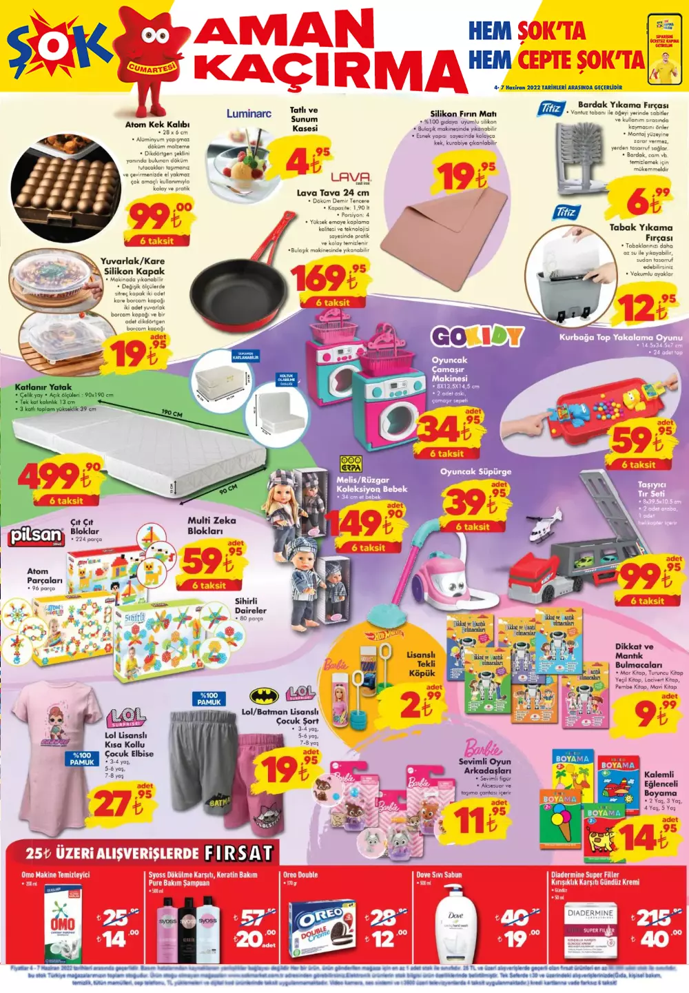 ŞOK Market te yarın hangi aktüel ürünler var? İşte ŞOK aktüel ürünler kataloğu 4 Haziran 2022 fiyat listesi