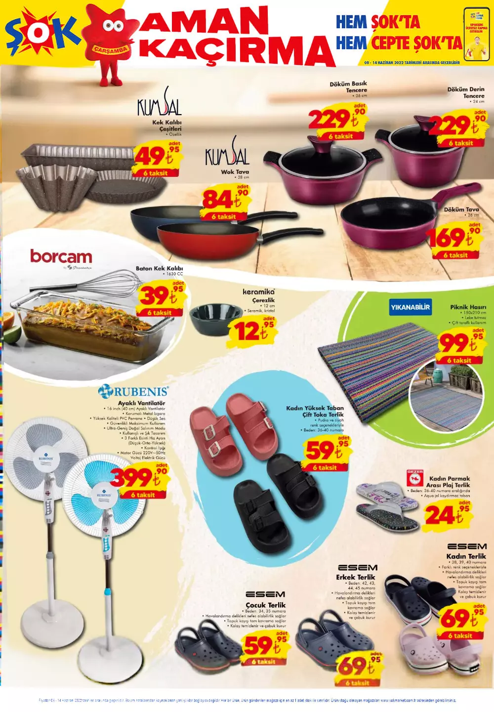 ŞOK Market te bu hafta hangi aktüel ürünler var? İşte ŞOK 8 Haziran 2022 aktüel ürünler kataloğu fiyat listesi