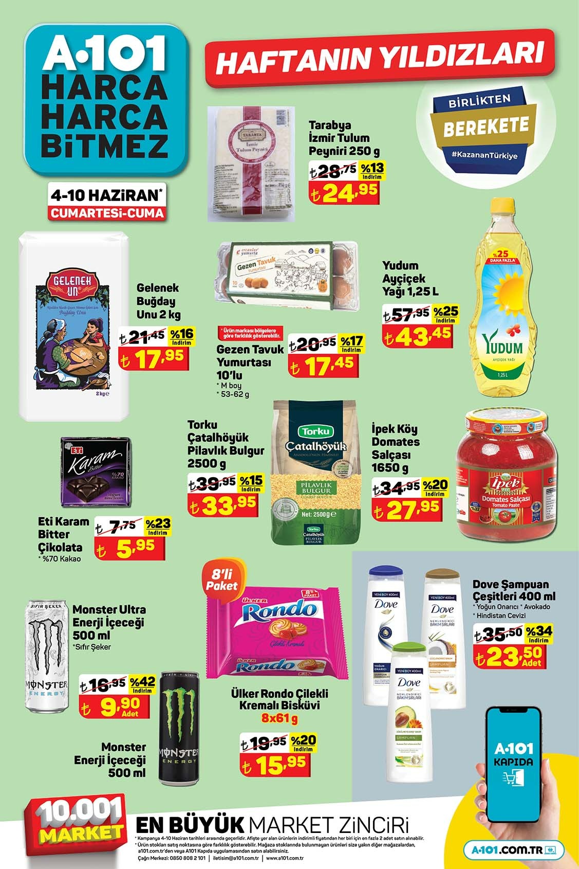 A101 de çılgın kampanya! Ayçiçek yağı, dana eti ve tavuk etinde dev indirim! İşte 5 Haziran 2022 fiyat listesi