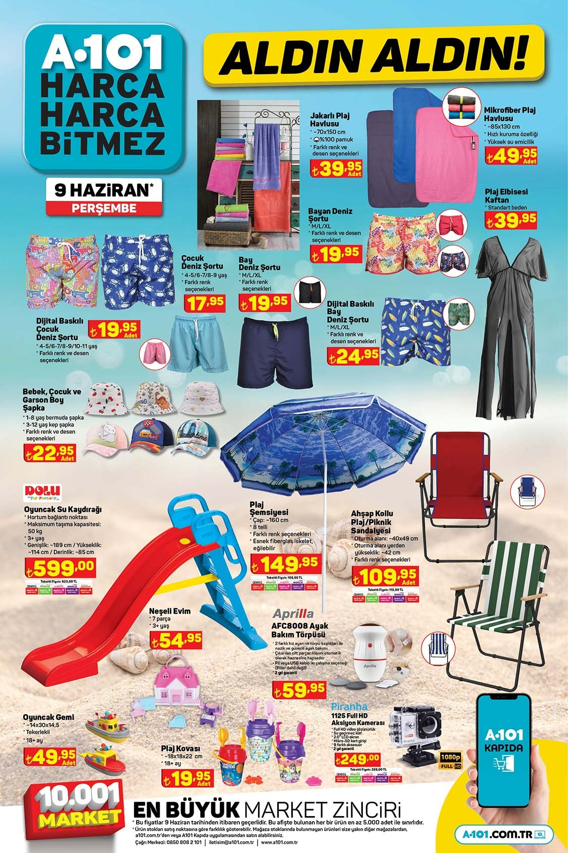 A101 e bu hafta hangi aktüel ürünler gelecek? İşte A101 9 Haziran 2022 aktüel ürünler kataloğu fiyat listesi!