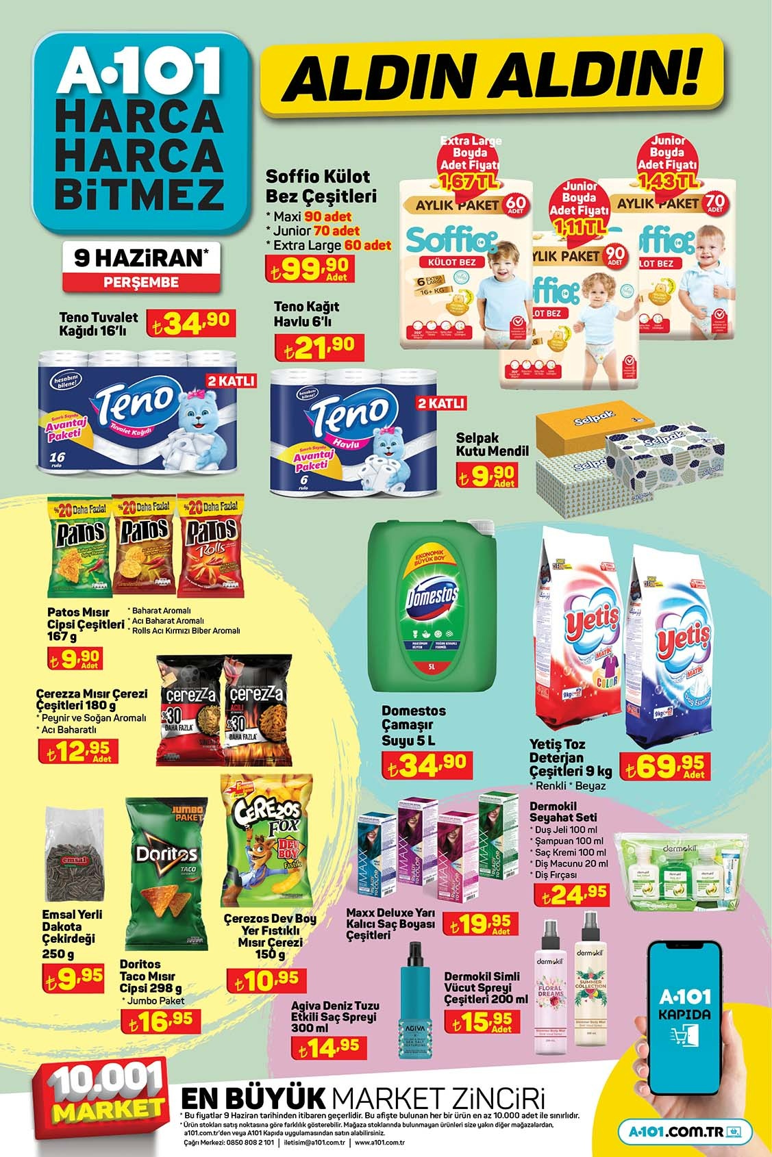 A101 e bu hafta hangi aktüel ürünler gelecek? İşte A101 9 Haziran 2022 aktüel ürünler kataloğu fiyat listesi!