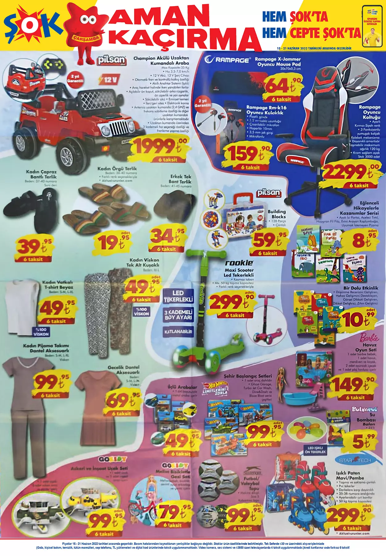 ŞOK Market 15 Haziran aktüel ürünler kataloğu yayımlandı! İşte 15 Haziran 2022 fiyat listesi