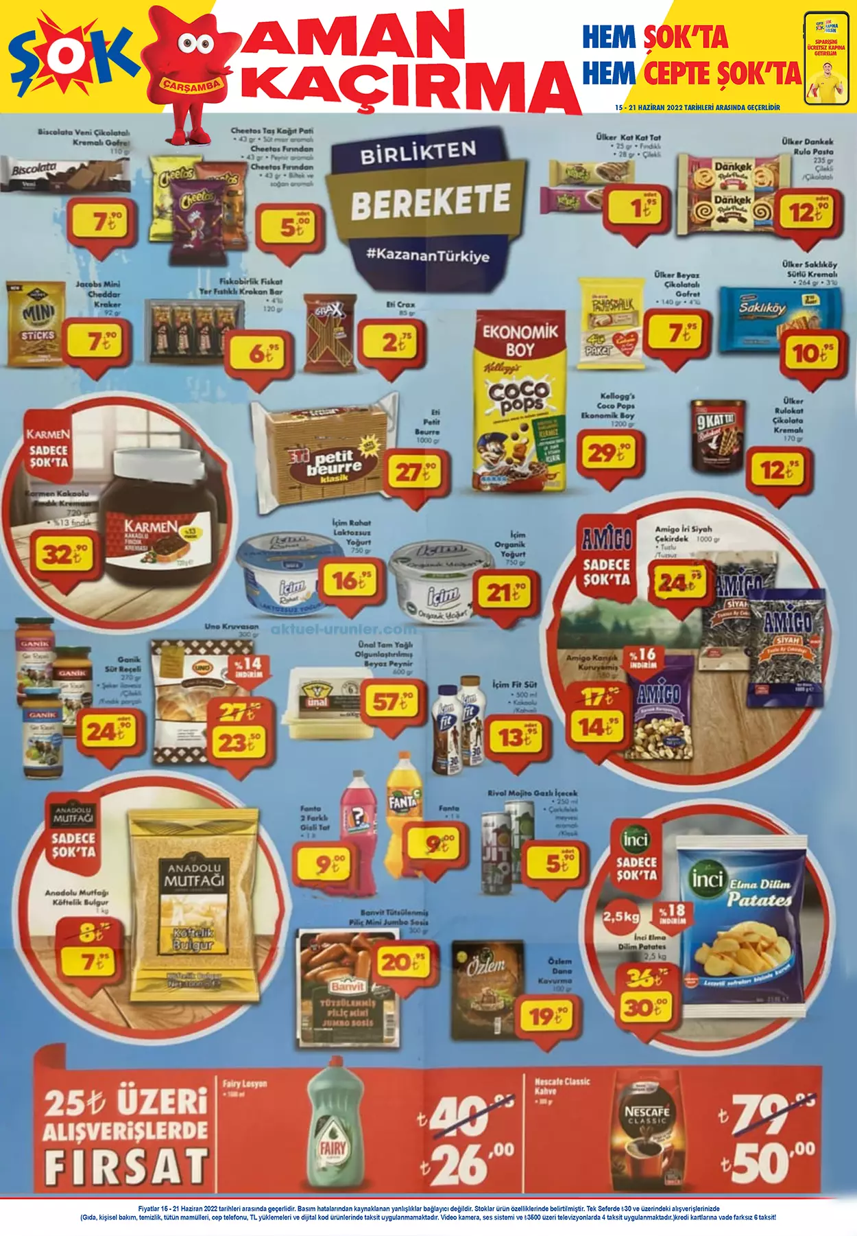 ŞOK Market 15 Haziran aktüel ürünler kataloğu yayımlandı! İşte 15 Haziran 2022 fiyat listesi