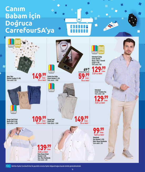 Carrefoursa nın Babalar Günü ne özel aktüel ürünler kataloğu yayımladı! İşte 14 Haziran 2022 fiyat listesi