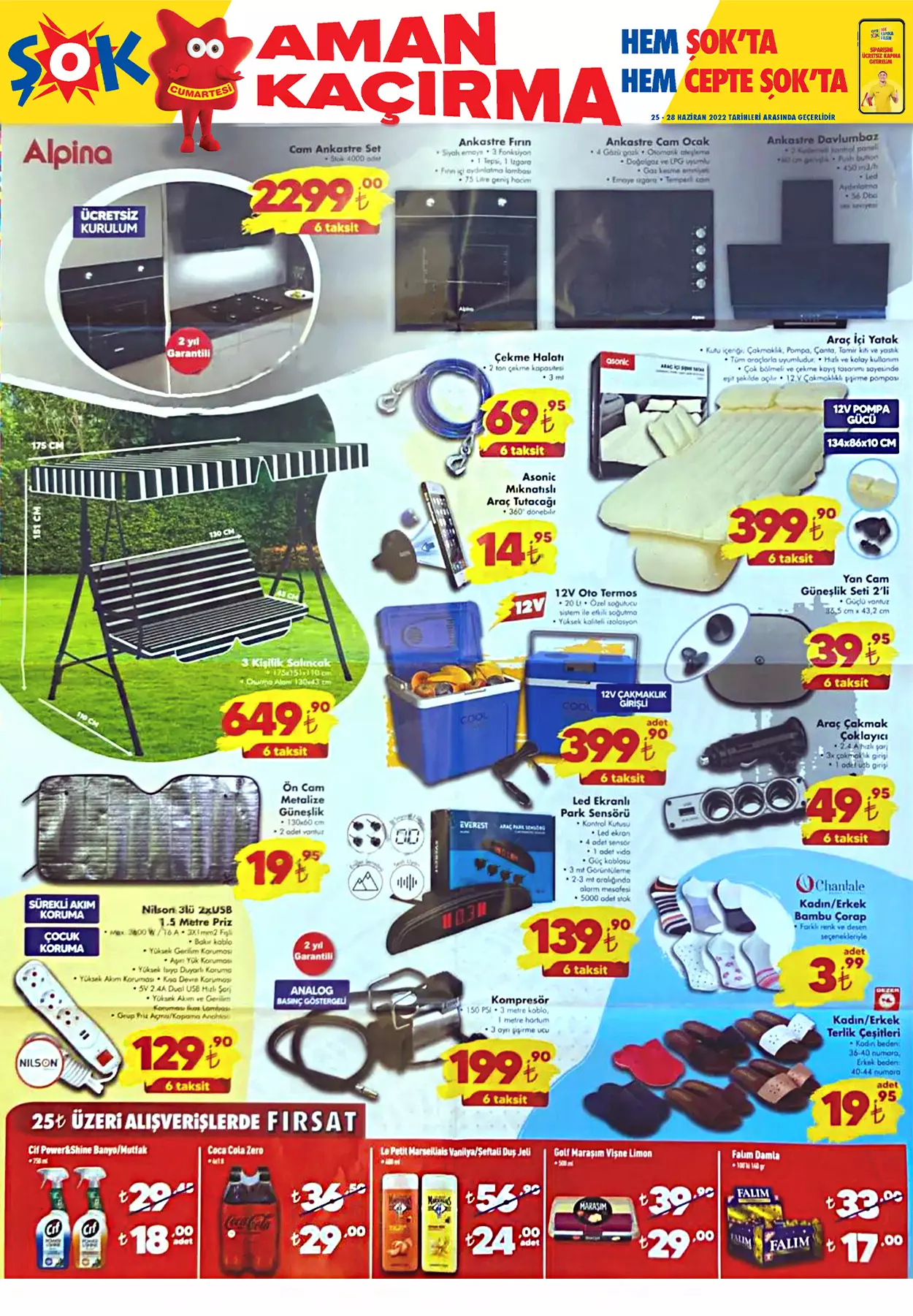 ŞOK Market 25 Haziran aktüel ürünler kataloğu yayımlandı! İşte 25 Haziran 2022 fiyat listesi