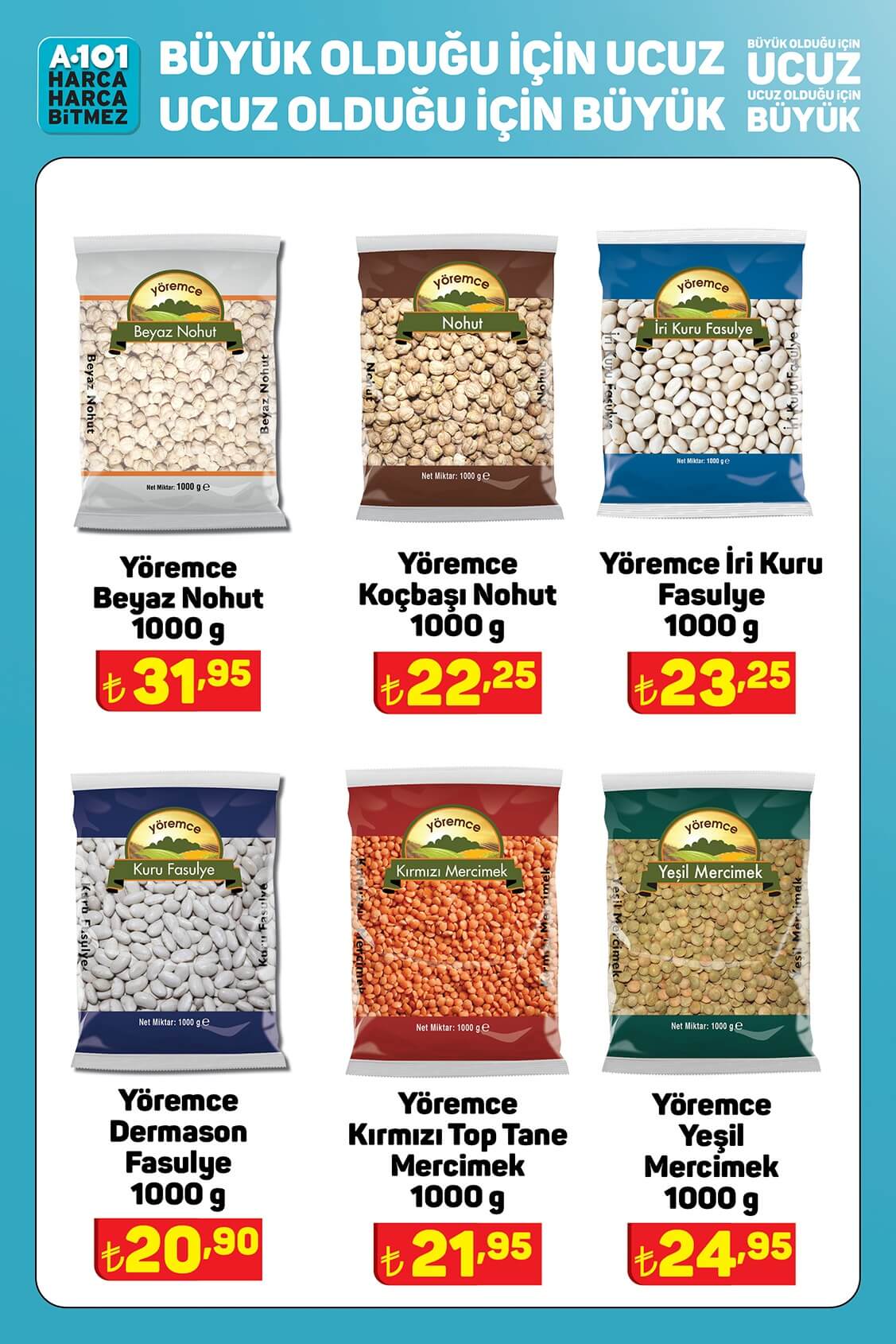 A101 in Ucuz Olduğu İçin Büyük aktüel ürünler kataloğu yayımlandı! İşte 20 Haziran 2022 fiyat listesi