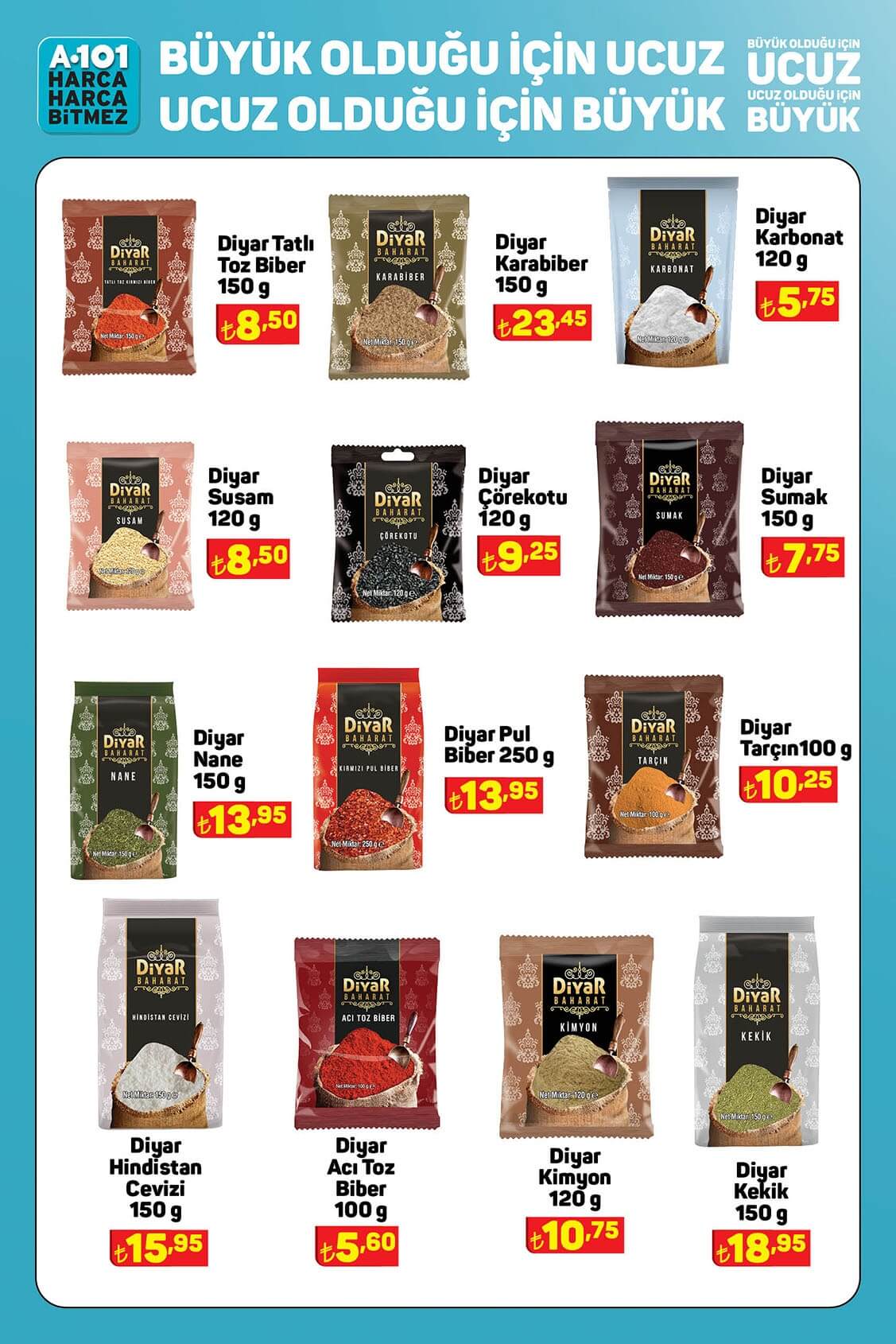 A101 in Ucuz Olduğu İçin Büyük aktüel ürünler kataloğu yayımlandı! İşte 20 Haziran 2022 fiyat listesi