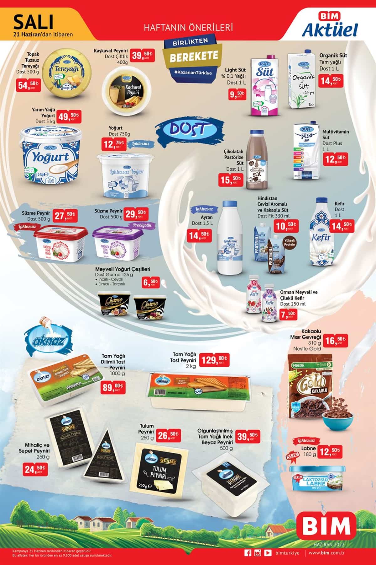 BİM 21 Haziran kataloğu! 21 Haziran Salı BİM kataloğu yayınlandı mı?