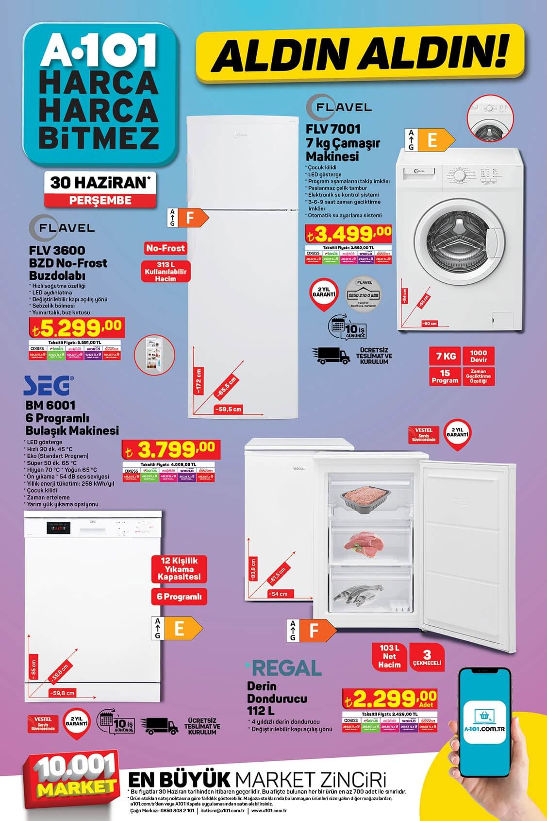 A101 30 Haziran Perşembe aktüel kataloğu yayımlandı! A101 de bu hafta neler var? İşte 30 Haziran 2022 fiyat listesi