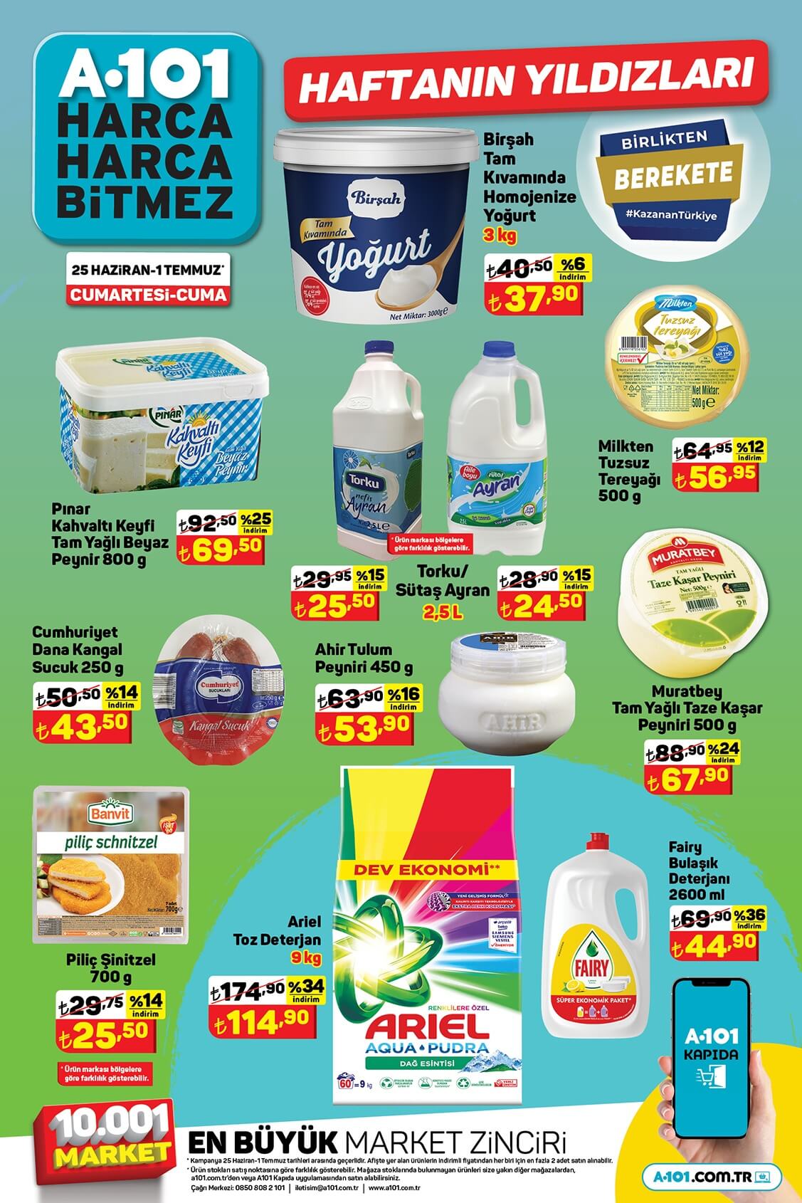 A101’de bu hafta neler var? 27 Haziran Pazartesi A101 kataloğu yayınlandı mı?