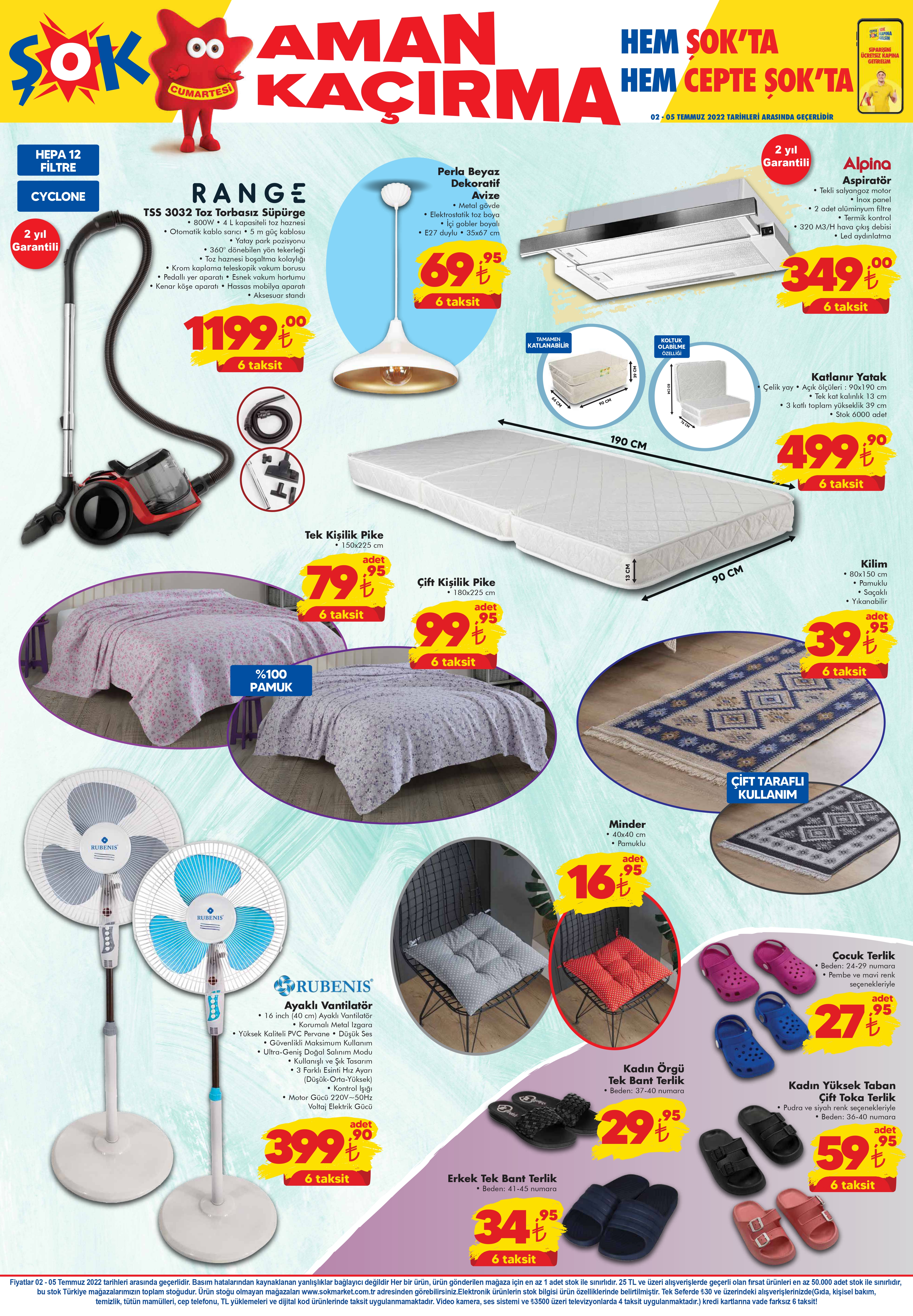 Bugün ŞOK Market te hangi ürünler var? İşte 2 Temmuz 2022 fiyat listesi...