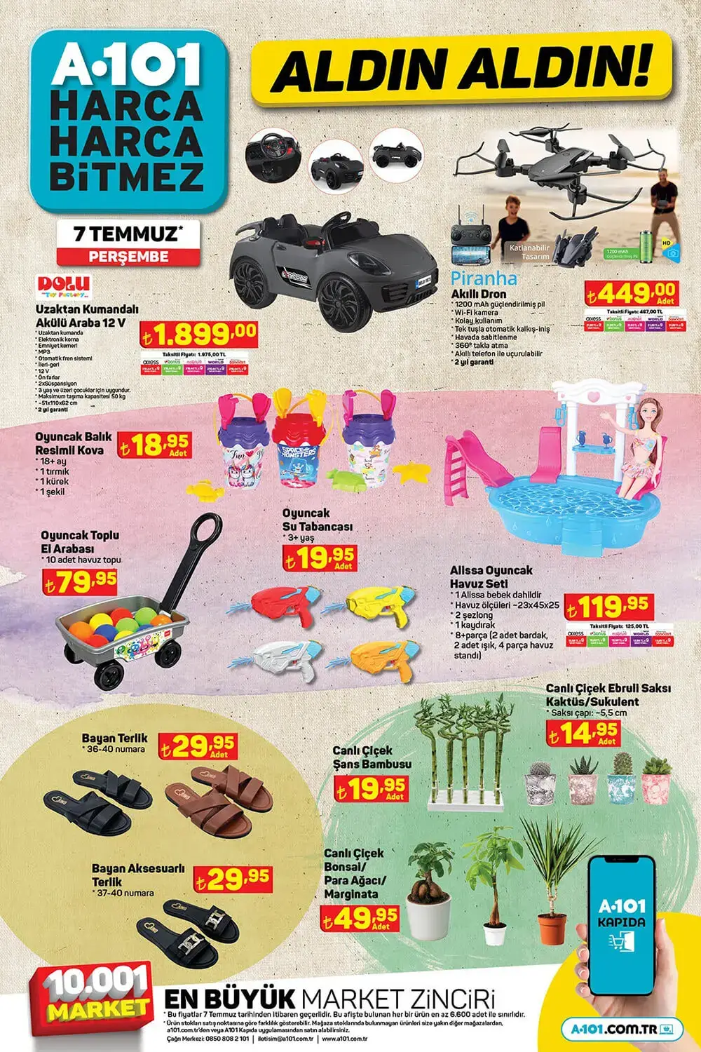 A101 7 Temmuz Perşembe aktüel kataloğu yayımlandı! A101 de bu hafta neler var? İşte 7 Temmuz 2022 fiyat listesi