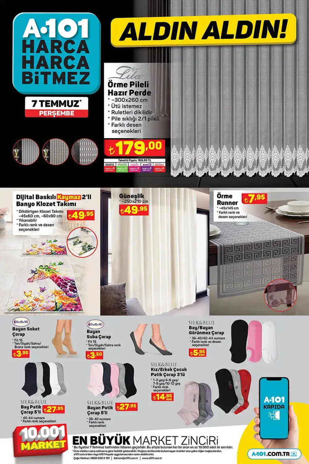 A101 7 Temmuz Perşembe aktüel kataloğu yayımlandı! A101 de bu hafta neler var? İşte 7 Temmuz 2022 fiyat listesi
