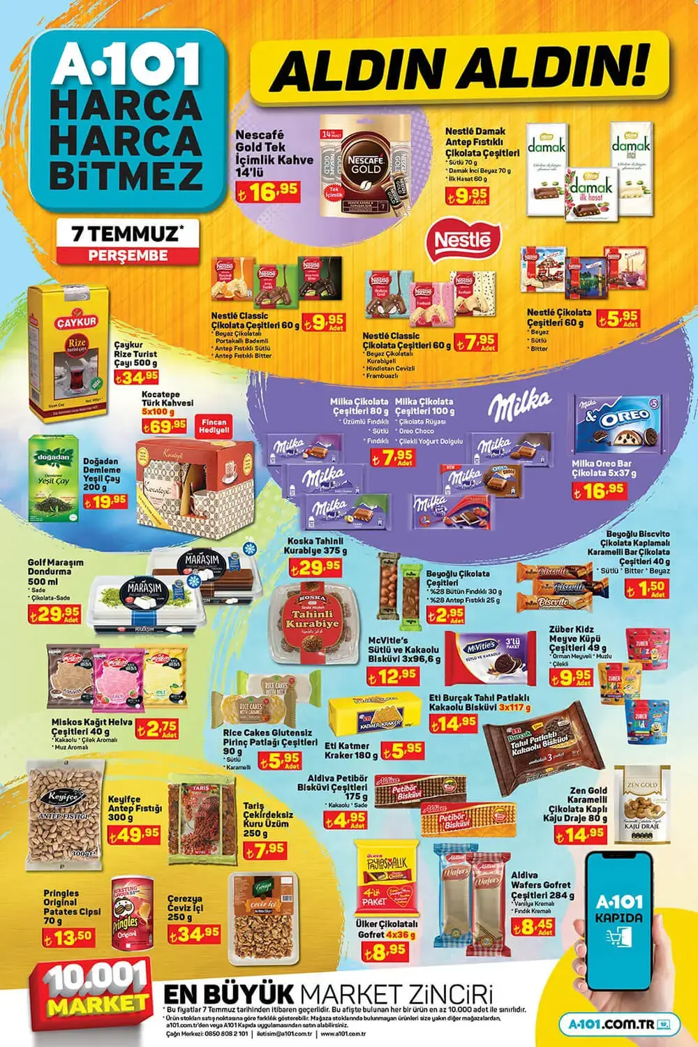 A101 7 Temmuz Perşembe aktüel kataloğu yayımlandı! A101 de bu hafta neler var? İşte 7 Temmuz 2022 fiyat listesi
