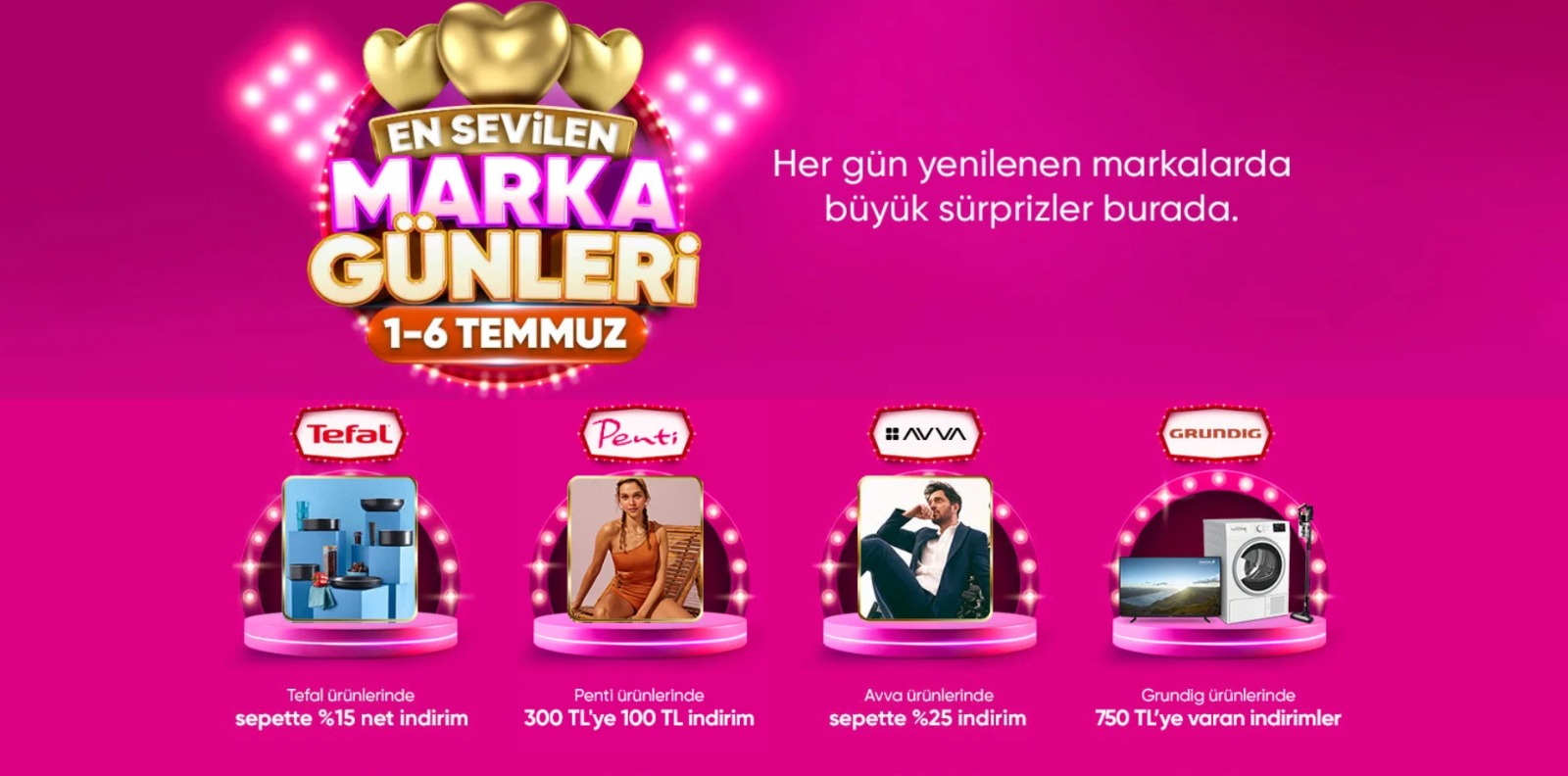 Hepsiburada marka günleri devam ediyor! Bugünün markaları belli oldu! 5 Temmuz 2022 Hepsiburada fiyat listesi…