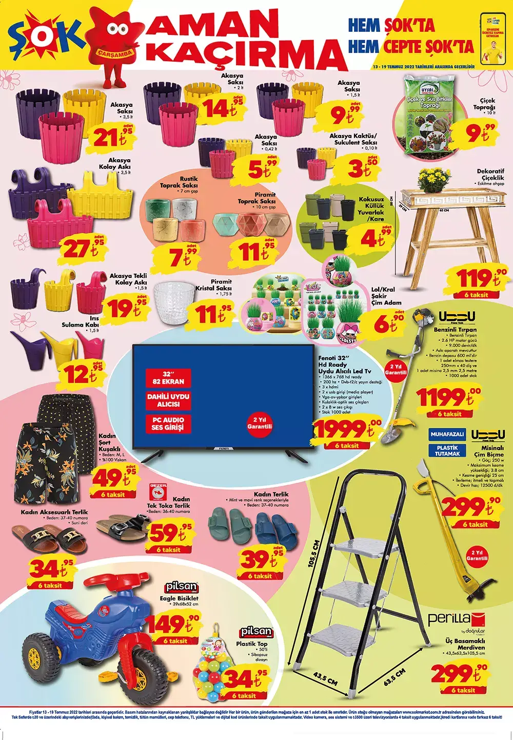 ŞOK Market 12 Temmuz aktüel ürünler kataloğu yayımlandı! Bu hafta ŞOK ta neler var? İşte 12 Temmuz 2022 fiyat listesi...
