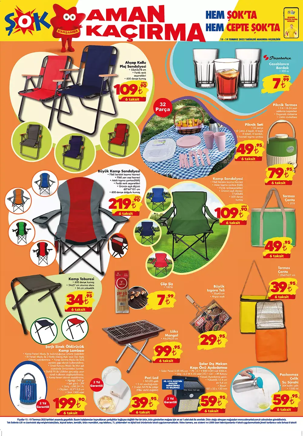 ŞOK Market 12 Temmuz aktüel ürünler kataloğu yayımlandı! Bu hafta ŞOK ta neler var? İşte 12 Temmuz 2022 fiyat listesi...