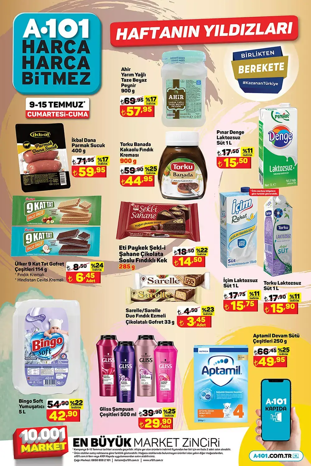 A101 den indirimli aktüel ürünler kataloğu: Bu fırsat kaçmaz! İşte 11 Temmuz 2022 fiyat listesi