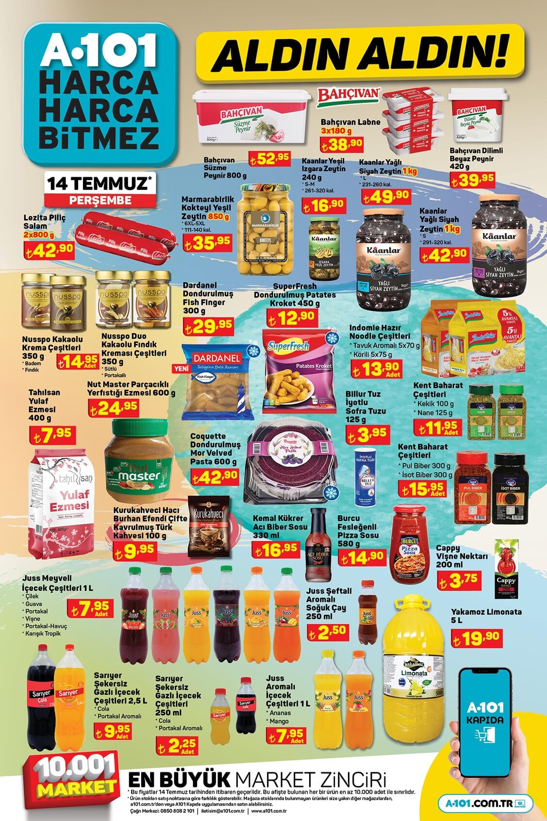A101 14 Temmuz Perşembe aktüel ürünler kataloğu: 9 ay taksit fırsatı! İşte A101 14 Temmuz 2022 fiyat listesi