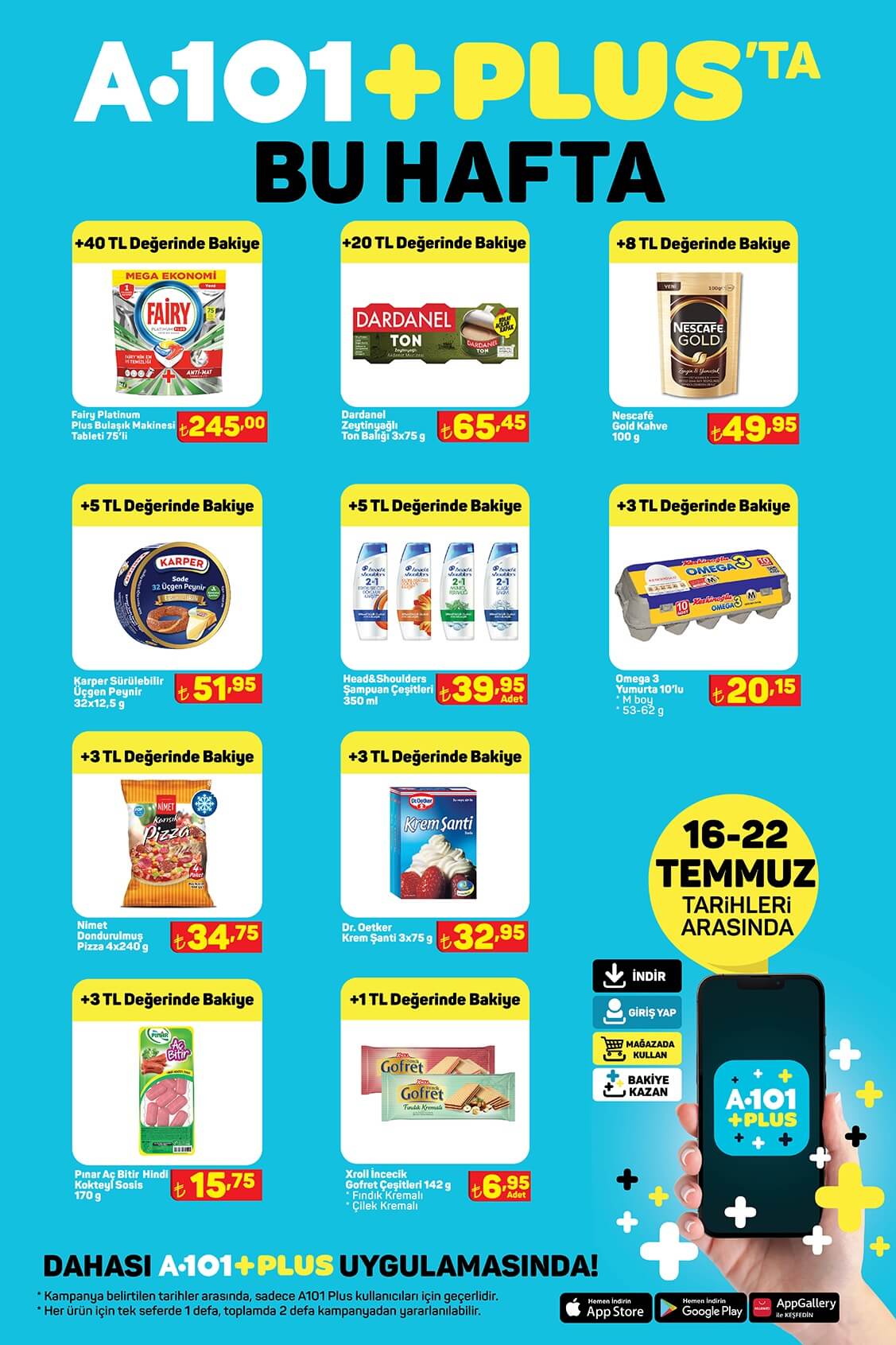 18 Temmuz A101 kataloğu! 18 Temmuz Pazartesi A101 kataloğu yayınlandı mı?