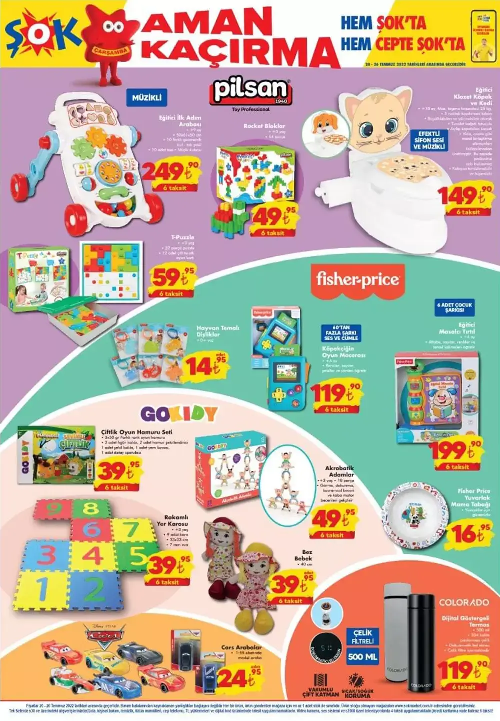 ŞOK Market 20 Temmuz Çarşamba kataloğunda çılgın indirim! İşte 20 Temmuz 2022 aktüel ürünler fiyat listesi