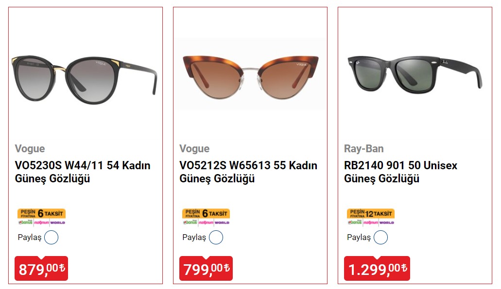 Uygun fiyatlı güneş gözlükleri BİM’de! Güneşin keyfini çıkar…