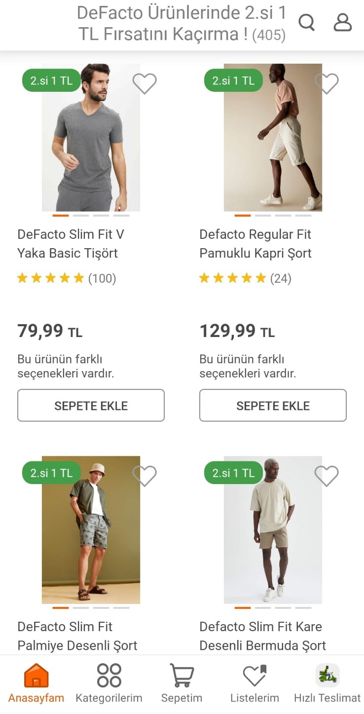 Kıyafet almak el yakıyorken bunların 2.si 1 TL! Böyle indirim görülmedi!