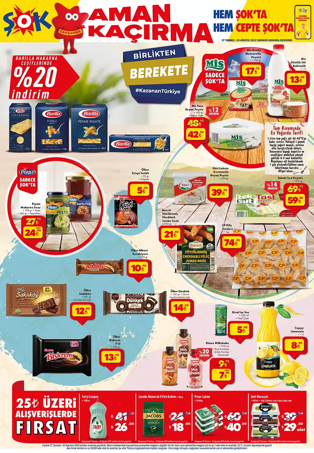 ŞOK 27 Temmuz Çarşamba aktüel ürünler kataloğunda neler var? İşte 27 Temmuz 2022 ŞOK aktüel ürünler fiyat listesi