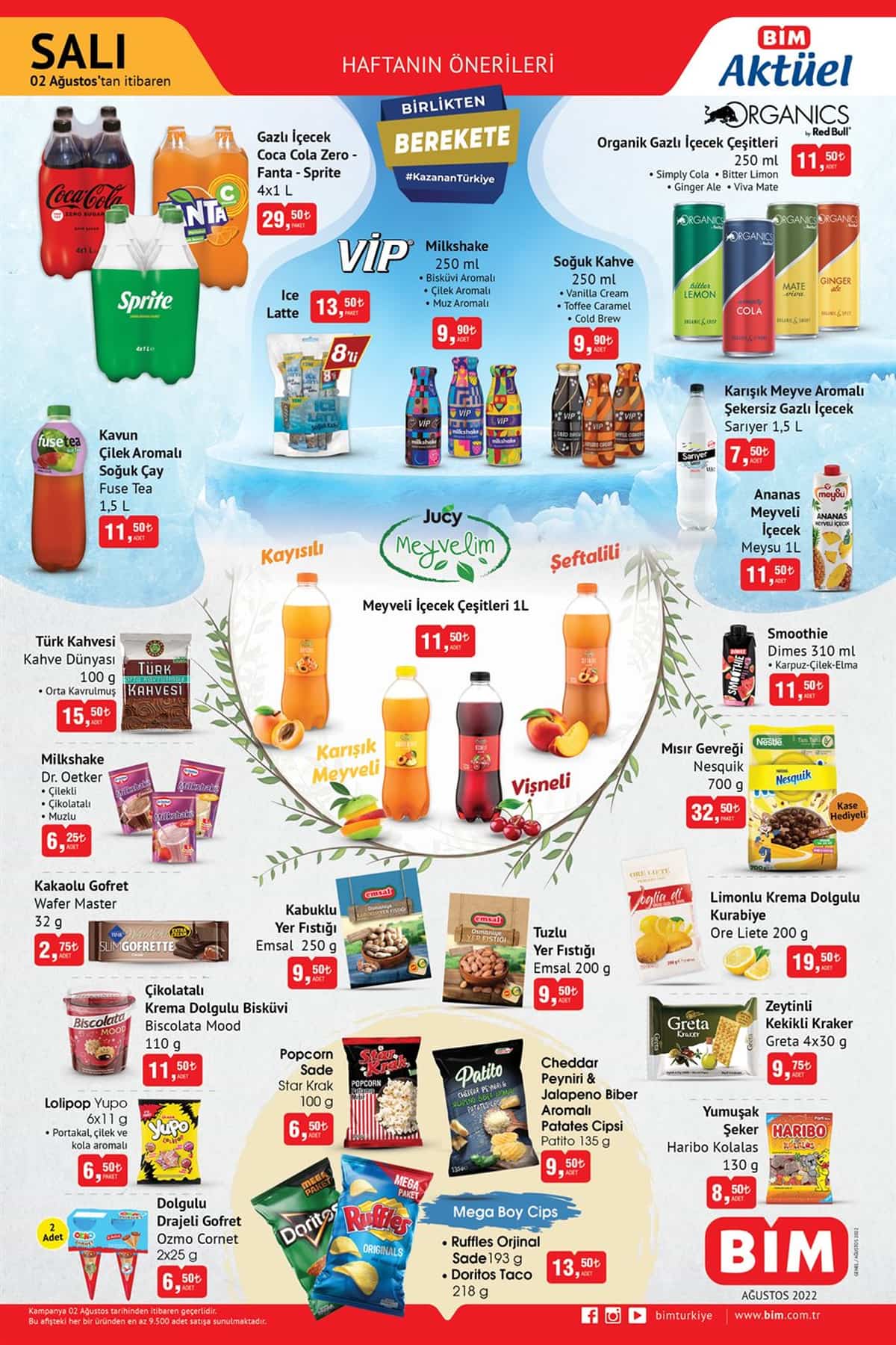 BİM 2 Ağustos Salı aktüel ürünler kataloğu açıklandı! Hemen bakın! İşte 2 Ağustos 2022 aktüel ürünler fiyat listesi