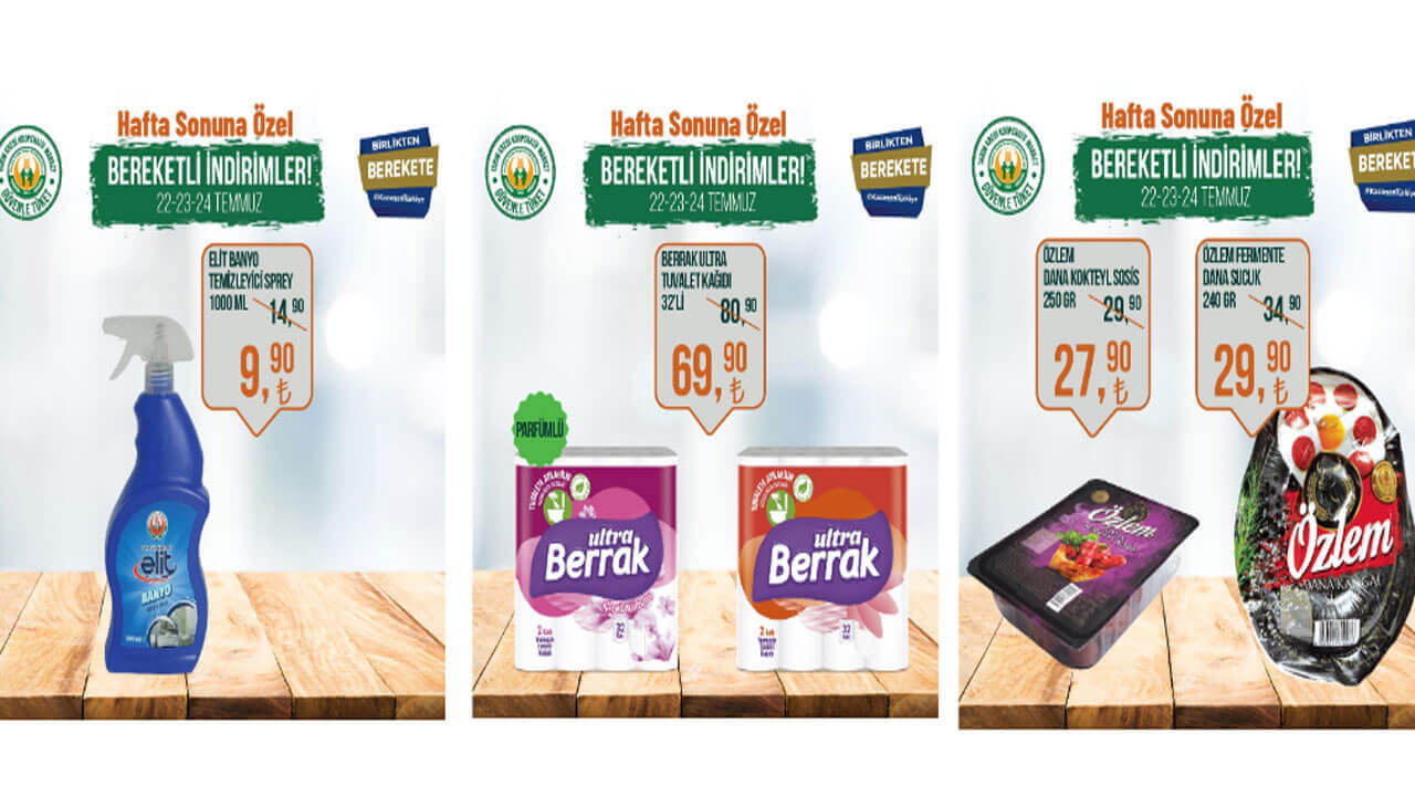 Tarım Kredi Kooperatifi nde bu hafta hangi aktüel ürünler indirime girdi? İşte 28 Temmuz 2022 fiyat listesi...