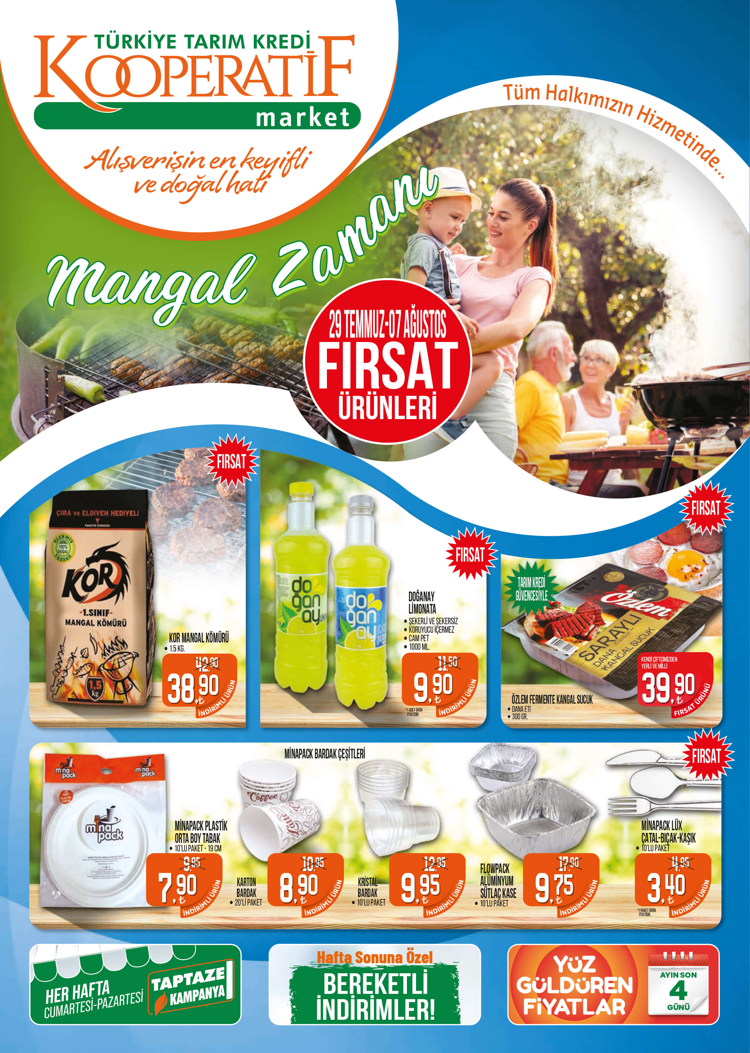 Tarım Kredi Kooperatifi nden muhteşem indirimler! Bu kampanya kaçmaz! İşte 31 Temmuz 2022 fiyat listesi...