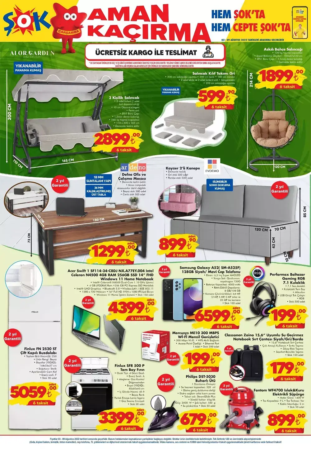 Zincir marketlerde teknoloji rüzgarı esecek! İşte ŞOK, BİM aktüel ürünler kataloğu fiyat listesi