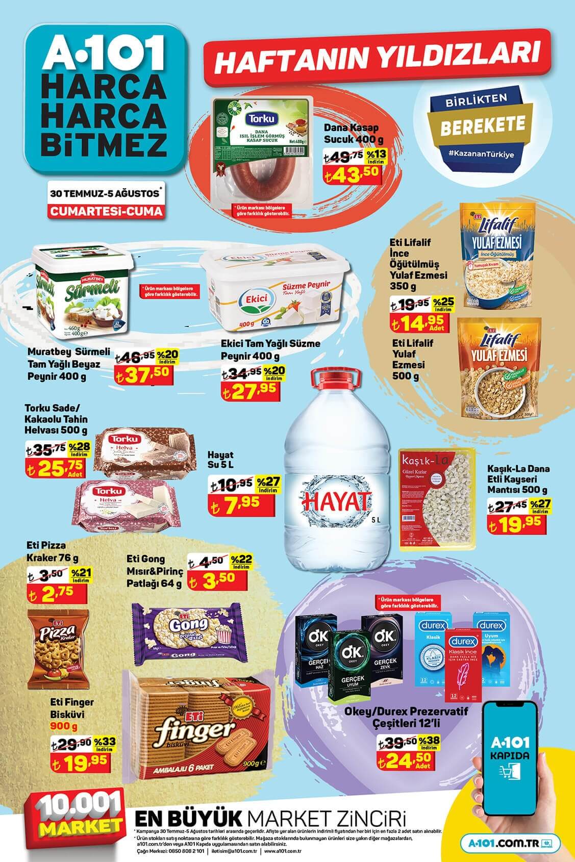 31 Temmuz 2022 A101 kataloğu! 31 Temmuz Pazar A101 kataloğu yayınlandı mı?