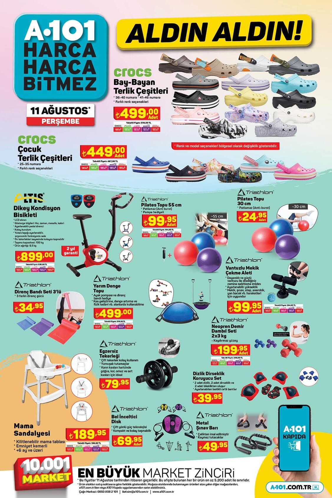A101 Perşembe aktüel ürünler kataloğu belli oldu! İşte A101 11 Ağustos 2022 aktüel ürünler fiyat listesi
