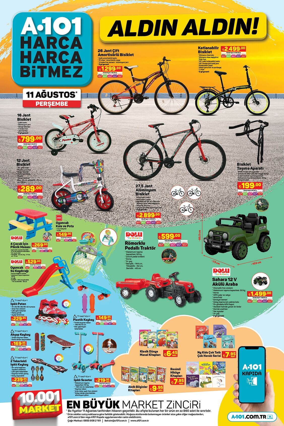 A101 Perşembe aktüel ürünler kataloğu belli oldu! İşte A101 11 Ağustos 2022 aktüel ürünler fiyat listesi