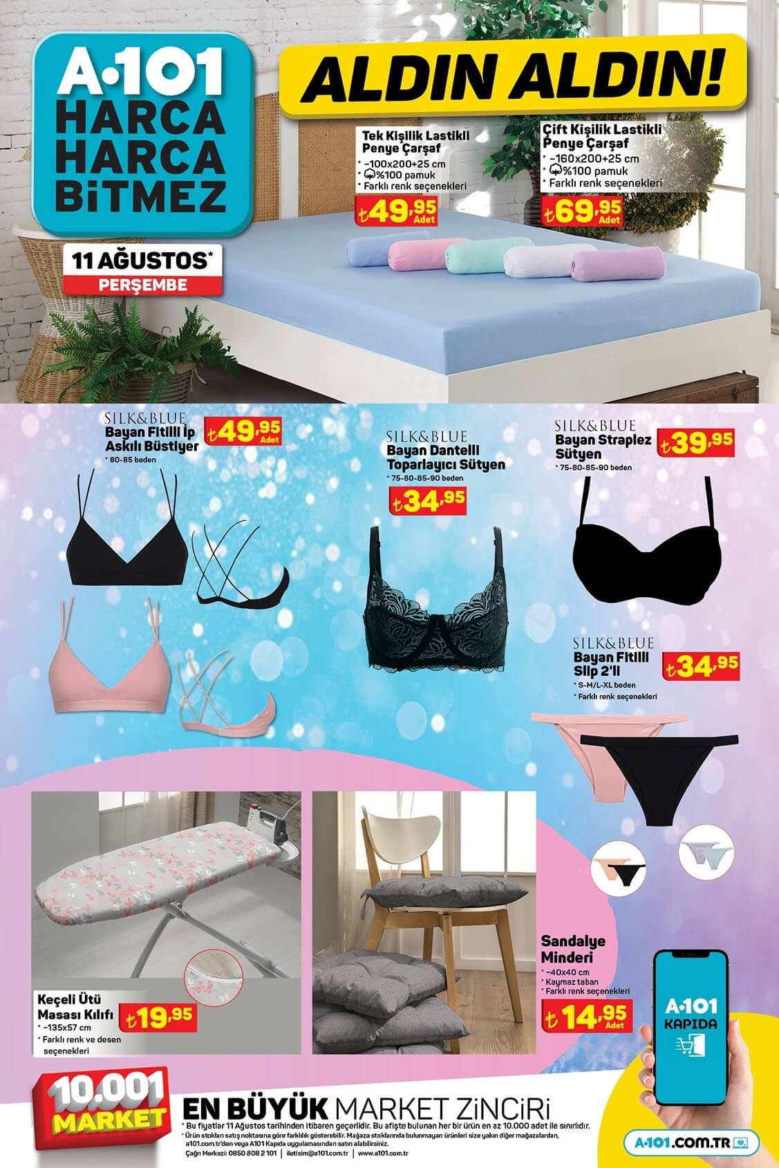 A101 Perşembe aktüel ürünler kataloğu belli oldu! İşte A101 11 Ağustos 2022 aktüel ürünler fiyat listesi