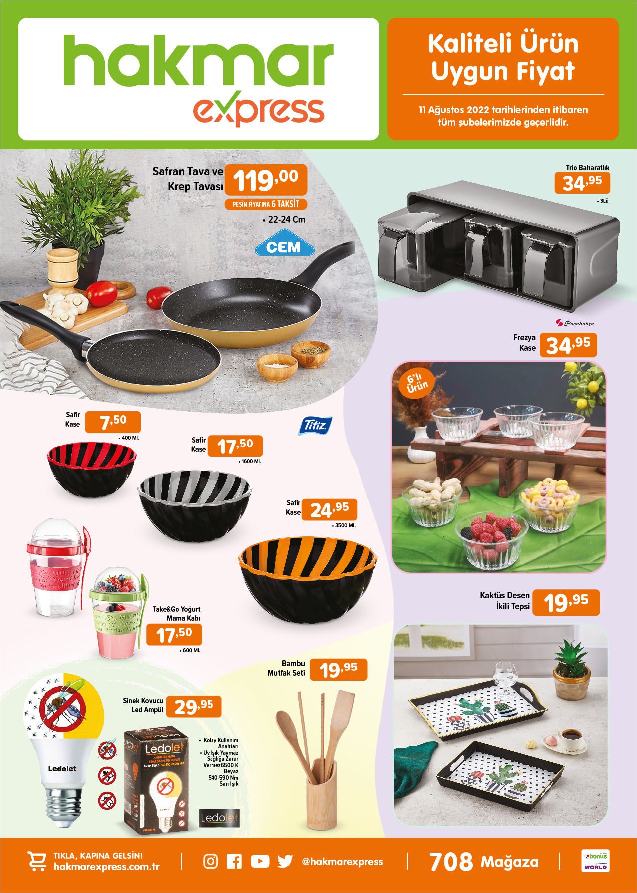 Hakmar Express aktüel ürünlerde çılgın fırsat! İşte Hakmar ın 11 Ağustos 2022 aktüel ürünler kataloğu fiyat listesi