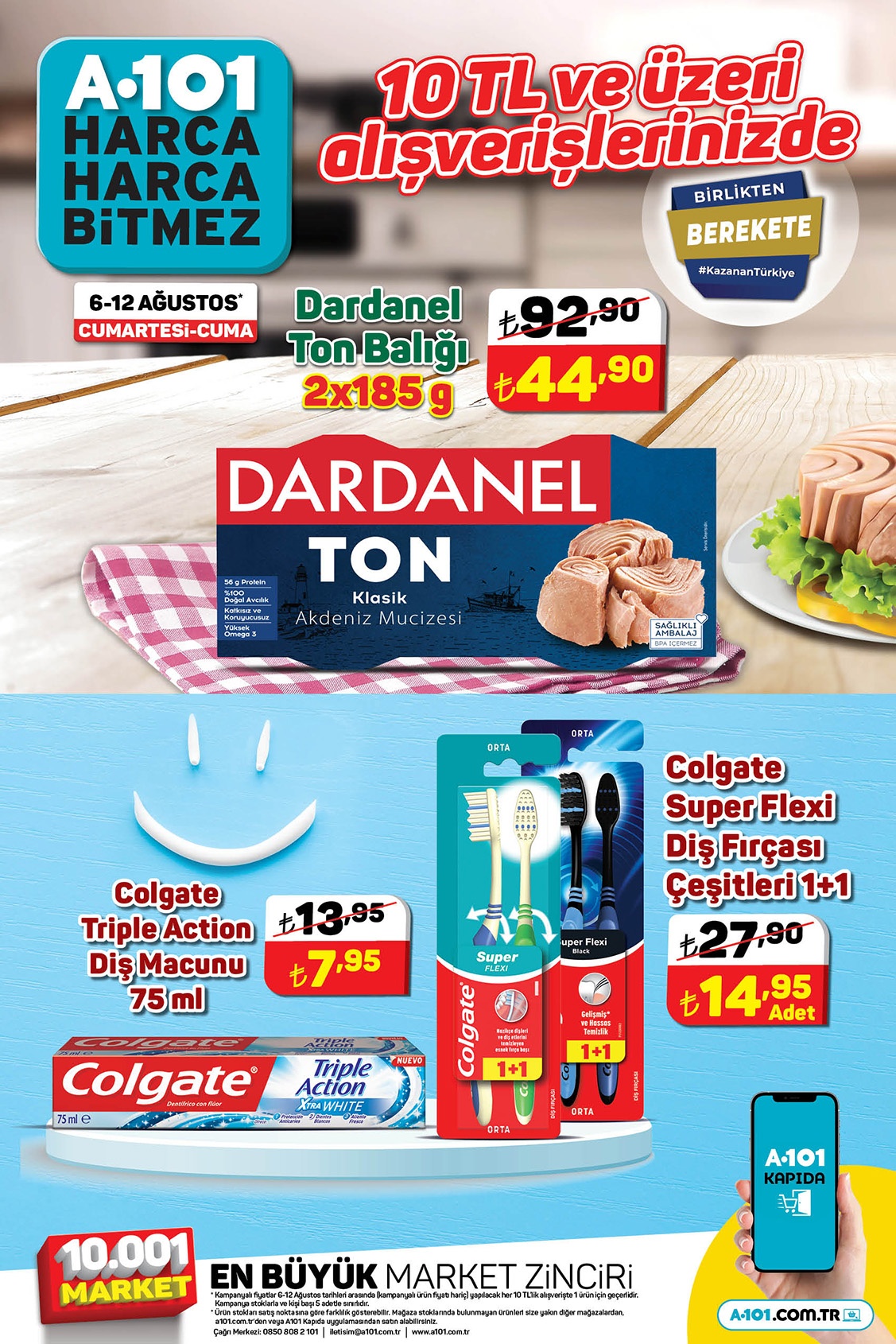 A101 Haftanın yıldızlarında son gün! Kaçırmayın, hemen A101 e koşun! 12 Ağustos 2022 fiyat listesi....